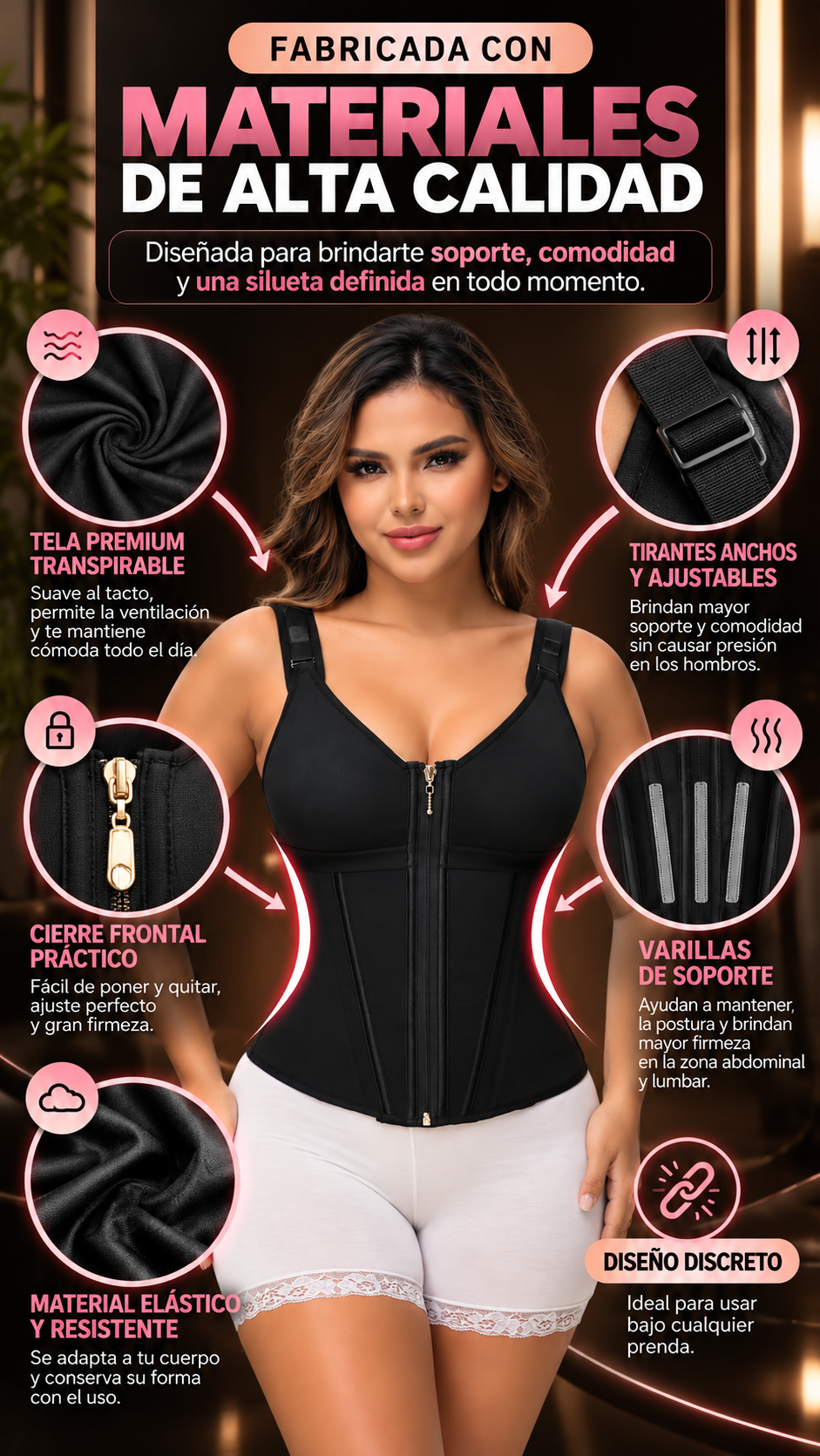 CHALECO DIVINE CURVES