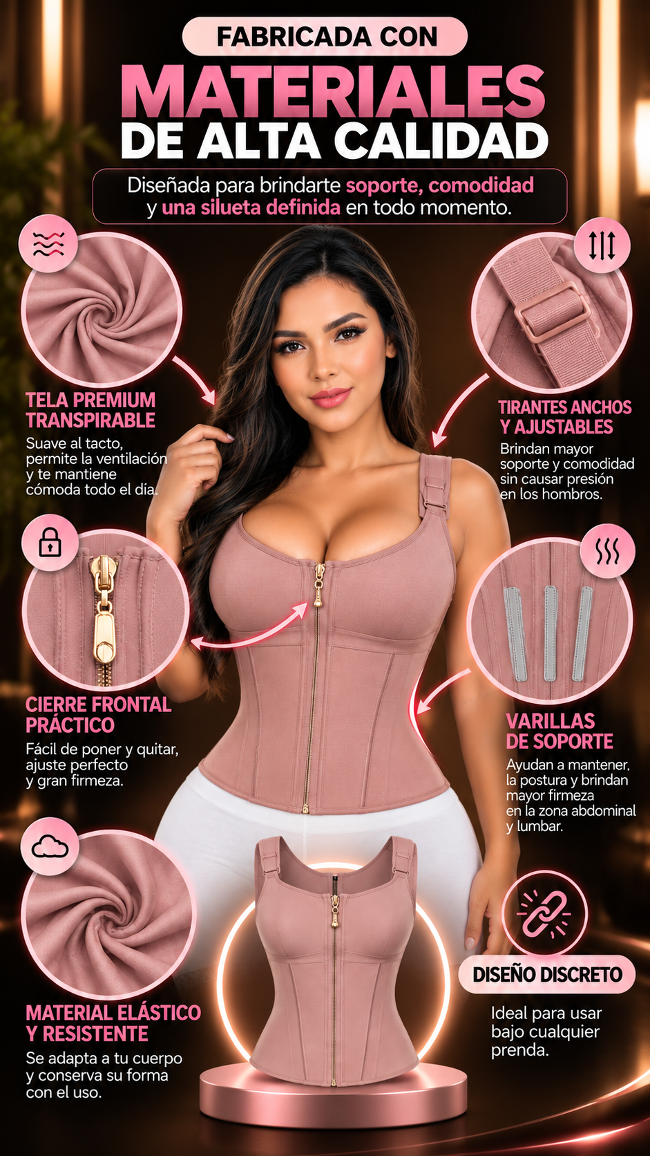CHALECO DIVINE CURVES
